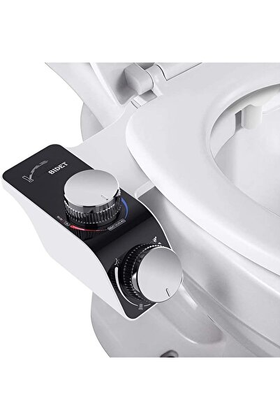 GGEROU Self-cleaning, non-electric dual-nozzle bidet attachment, compatible w...