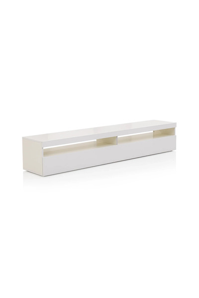 Midas Furniture WOODEN TV STAND 200X45X36 CM WHITE