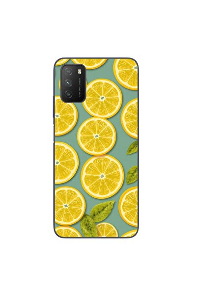 OEM Husa compatibila cu Xiaomi Poco M3 Silicon Gel Tpu Model Summer Lemon Slices