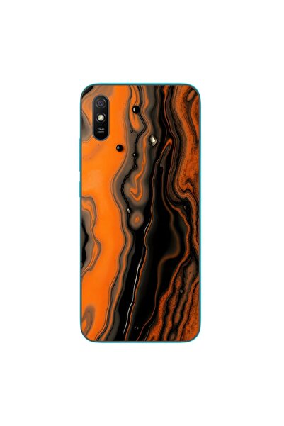 OEM Husa compatibila cu Xiaomi Redmi 9A Silicon Gel Tpu Model Metallic Lava F...