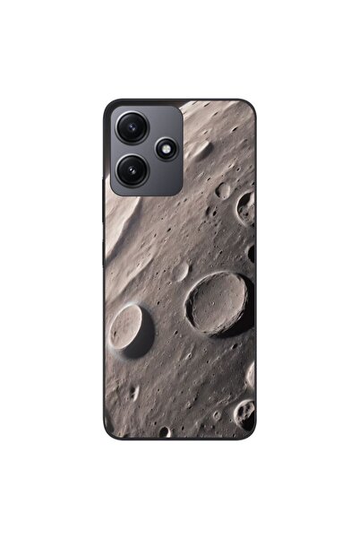 OEM Husa compatibila cu Xiaomi Redmi 12 5G Silicon Gel Tpu Model Moon Surface
