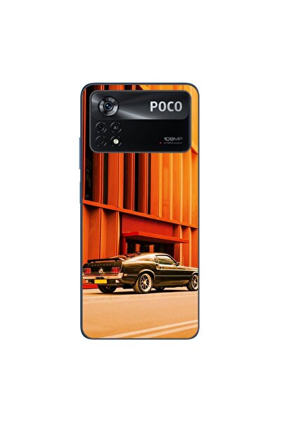 OEM Husa compatibila cu Xiaomi Poco X4 Pro Silicon Gel Tpu Model Mustang Sunset