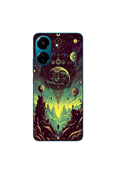 OEM Case compatible with Xiaomi Redmi 13C 4G Silicon Gel Tpu Pattern Mystical...