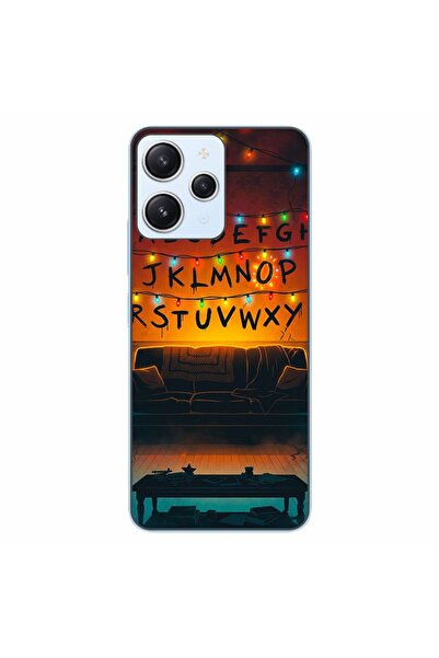 OEM Cover compatible with Xiaomi Redmi 12 4G Silicon Gel Tpu Model Stranger T...