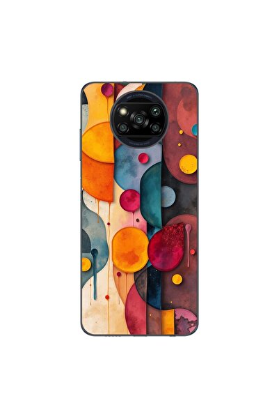 OEM Θήκη συμβατή με Xiaomi Poco X3 Pro από σιλικόνη gel TPU με αφηρημένα σχήμ...