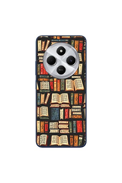 OEM Husa compatibila cu Xiaomi Redmi 14C Silicon Gel Tpu Model Books Pattern