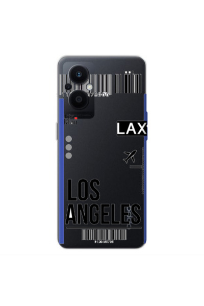 Other Oppo Reno 7 Lite Los angeles Transparent Silicone TPU Θήκη