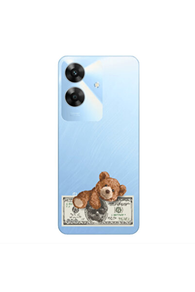 Other Realme Note 60 Money Style Transparent Silicone TPU Θήκη