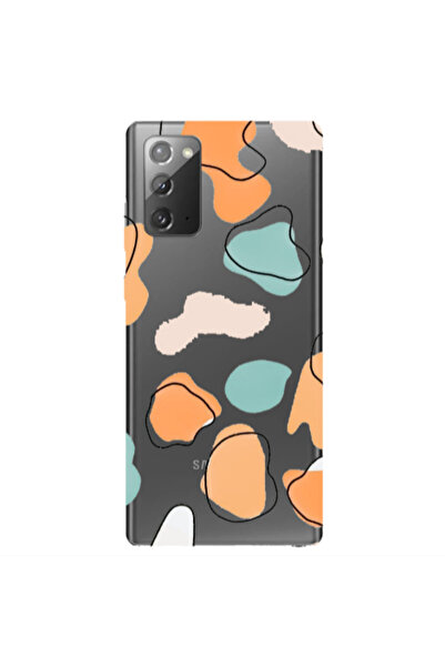 Other Samsung Note 20 Colorful spots Transparent Silicone TPU Θήκη