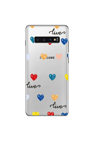 Other Samsung S10 Plus Heart Lives Transparent Silicone TPU Θήκη