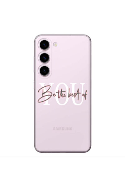 Other Samsung S23 Plus Be the best of Transparent Silicone TPU Θήκη