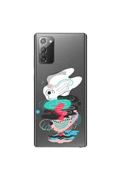 Other Samsung Note 20 Abstract 50 Transparent Silicone TPU Θήκη