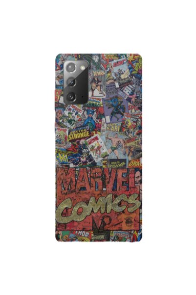 Other Samsung Note 20 Marvel comics Transparent Silicone TPU Θήκη