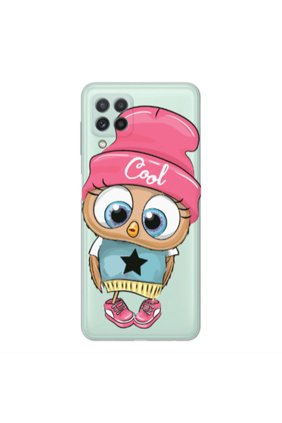 Other Samsung A22 4G Cool Star Transparent Silicone TPU Θήκη