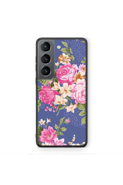 Other Samsung S21 Mixed roses Black Glossy Θήκη