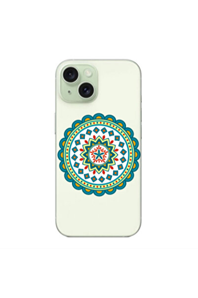 Other Apple iPhone 15 Plus Mandala D11 Transparent Silicone TPU Θήκη