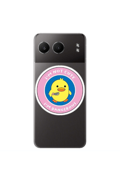 Other Oneplus Nord 4 I m dangerus Transparent Silicone TPU Θήκη
