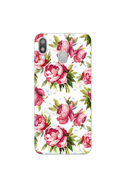 Other Samsung M20 Pink Roses Transparent Silicone TPU Θήκη