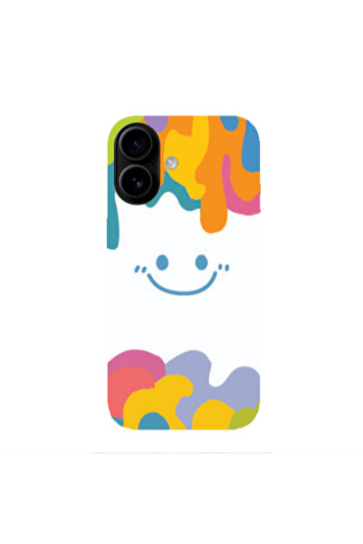 Other Apple Iphone 16 plus Oil Paint Smile Transparent Silicone TPU Θήκη