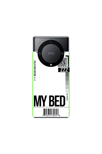 Other Honor Magic5 Lite 5G My Bed ZZZ Transparent Silicone TPU Θήκη