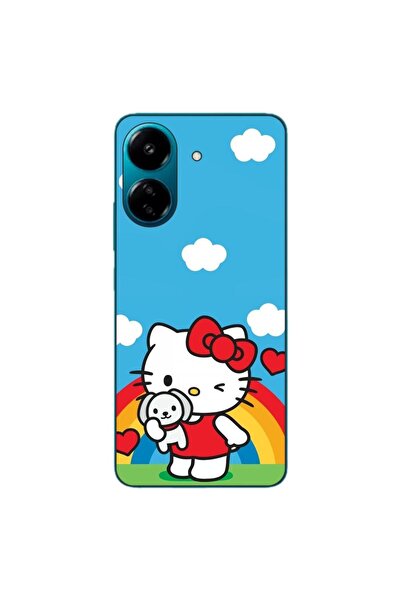 OEM Husa compatibila cu Xiaomi Redmi 13C 4G Silicon Gel Tpu Model Hello Kitty...