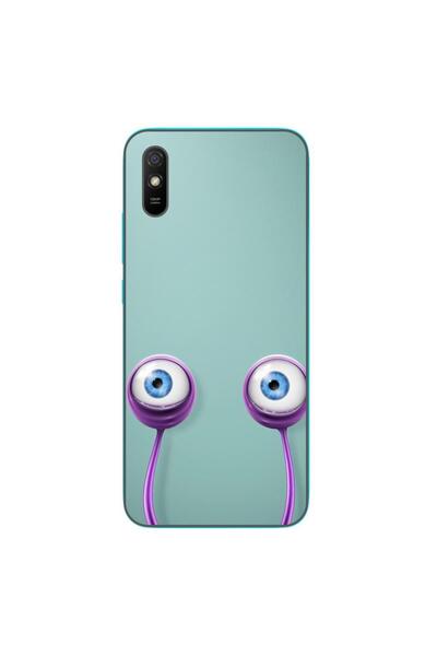 OEM Husa compatibila cu Xiaomi Redmi 9A Silicon Gel Tpu Model Snail Eyes