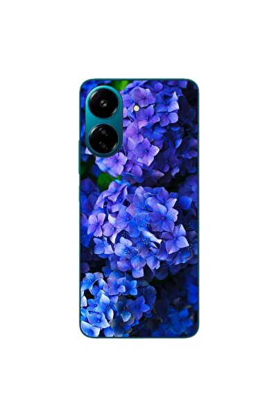 OEM Case compatible with Xiaomi Redmi 13C 4G Silicone Gel Tpu Hydrangea Pattern