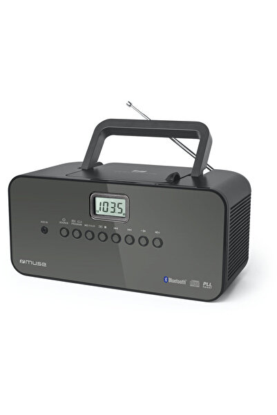 Muse.Co Sistem audio Portabil MUSE M-22 BT, Bluetooth, Display LCD, CD-Player...