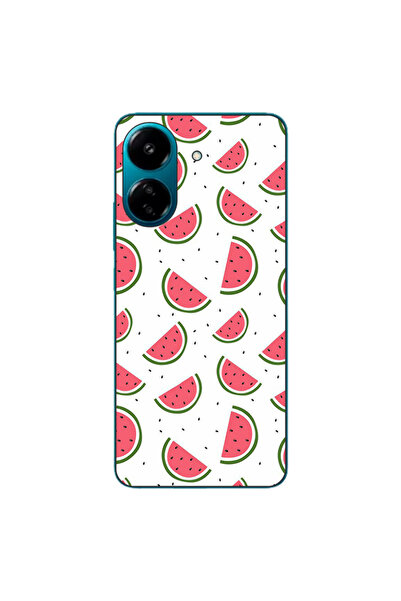 OEM Husa compatibila cu Xiaomi Redmi 13C 4G Silicon Gel Tpu Model Watermelons...