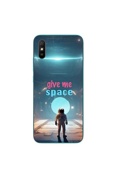 OEM Husa compatibila cu Xiaomi Redmi 9A Silicon Gel Tpu Model Give Me Space