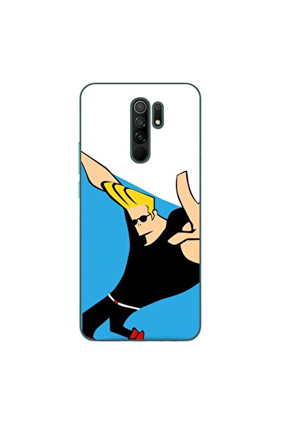 OEM Θήκη συμβατή με Xiaomi Redmi 9, από σιλικόνη gel TPU, μοντέλο Johnny Bravo
