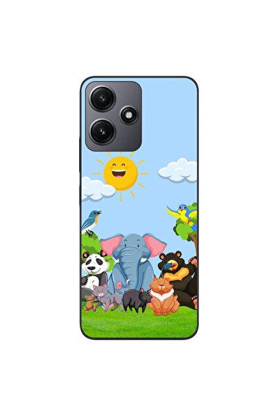 OEM Husa compatibila cu Xiaomi Redmi 12 5G Silicon Gel Tpu Model Prietenii Ju...