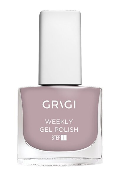 Grigi WEEKLY GEL POLISH STEP 1 641 NUDE Gray LILA LIGHT 12ML