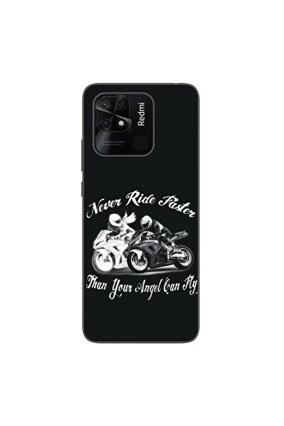 OEM Husa compatibila cu Xiaomi Redmi 10C Silicon Gel Tpu Model Never Ride Faster