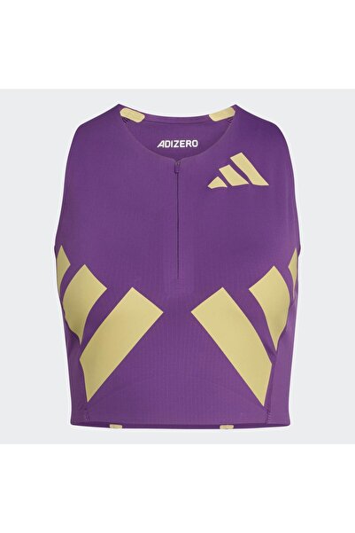 adidas Adizero Road To Records Kadın Mor Sporcu Sütyeni (KA6124)