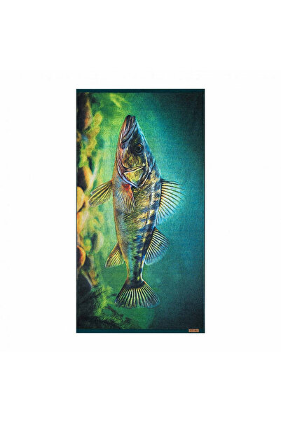 Zwoltex Artistic towel, Pike perch 70x140, Organic Cotton, 600g