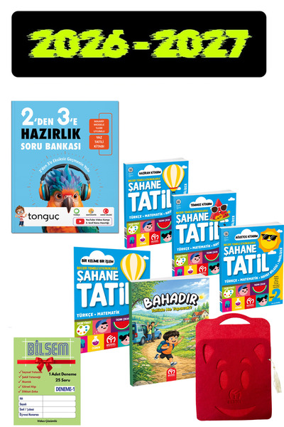 Model Eğitim Yayınları 2 den 3 e Hazırlık Soru Bankası + 2. Sınıf Şahane Yaz ...