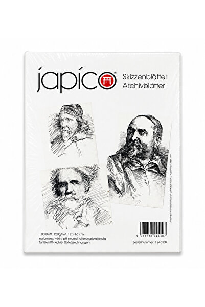 Fabriano Japico Eskiz Sayfaları 100 Yaprak Ciltlenmemiş
