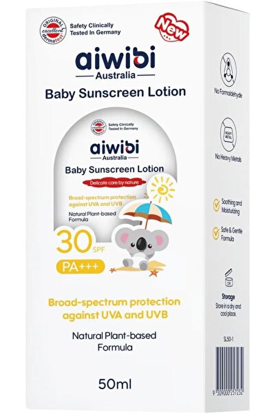 Aiwibi كريم واقي من الشمس للأطفال بعامل حماية SPF30 PA+++ ضد الأشعة فوق البنف...