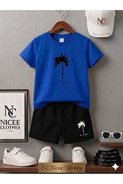NC Nicee Clothes ΚΑΛΟΚΑΙΡΙΝΟ ΠΑΙΔΙΚΟ ΜΠΛΟΥΖΑΚΙ ΣΟΡΤΣ UNISEX (ΜΑΥΡΟ ΔΕΝΤΡΟ ΛΟΣ...