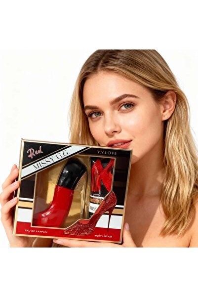 V.V LOVE Women's Gift Set Perfume 30 ml and Body Lotion 50 ml VL3801-15
