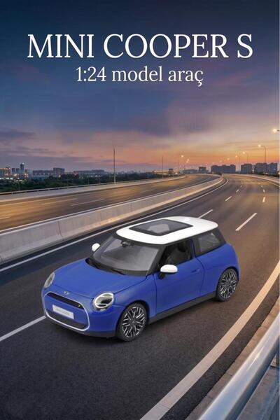 Tıfıl Toys Maisto Lisanslı Mini Cooper SE (J01) Die Cast Metal Kapıları Açıla...