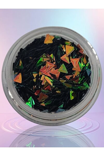E-Unghii Triangle 3D Sequins