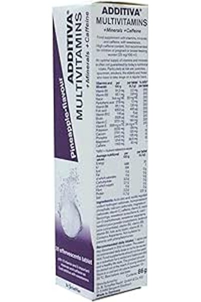 Additiva مُلتي فيت+مينيرالز+كافيين إف آر 20S