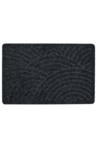 OEM Entrance door mat, Grey, semicircle, 60 x 40, non-slip, decorative, Light...