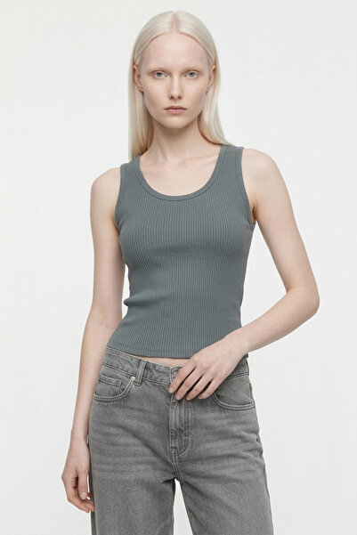 No Matter What Camisole Ribbed Flexible Basic Undershirt