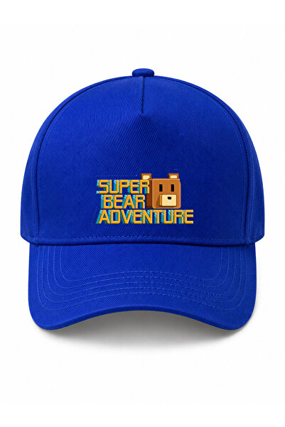 AYDESİGN Super Super Bear Adventure Printed Saks Blue Boys Girls Kids Sports ...
