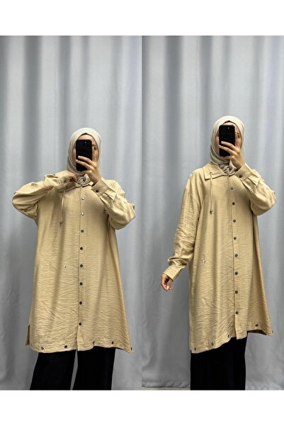 moda acar KUŞ GÖZLÜ TESETTÜR TUNİK