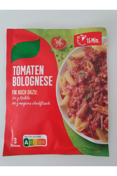 ALDİ TOMATEN BOLOGNESE