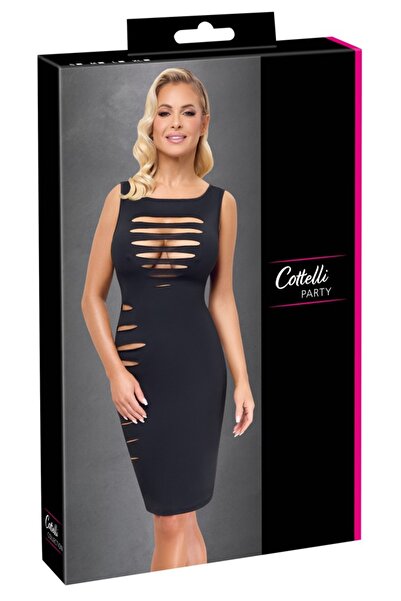Cottelli Lenjerie intimă pentru femei – Rochie de petrecere, mărimi L-XL, Neg...